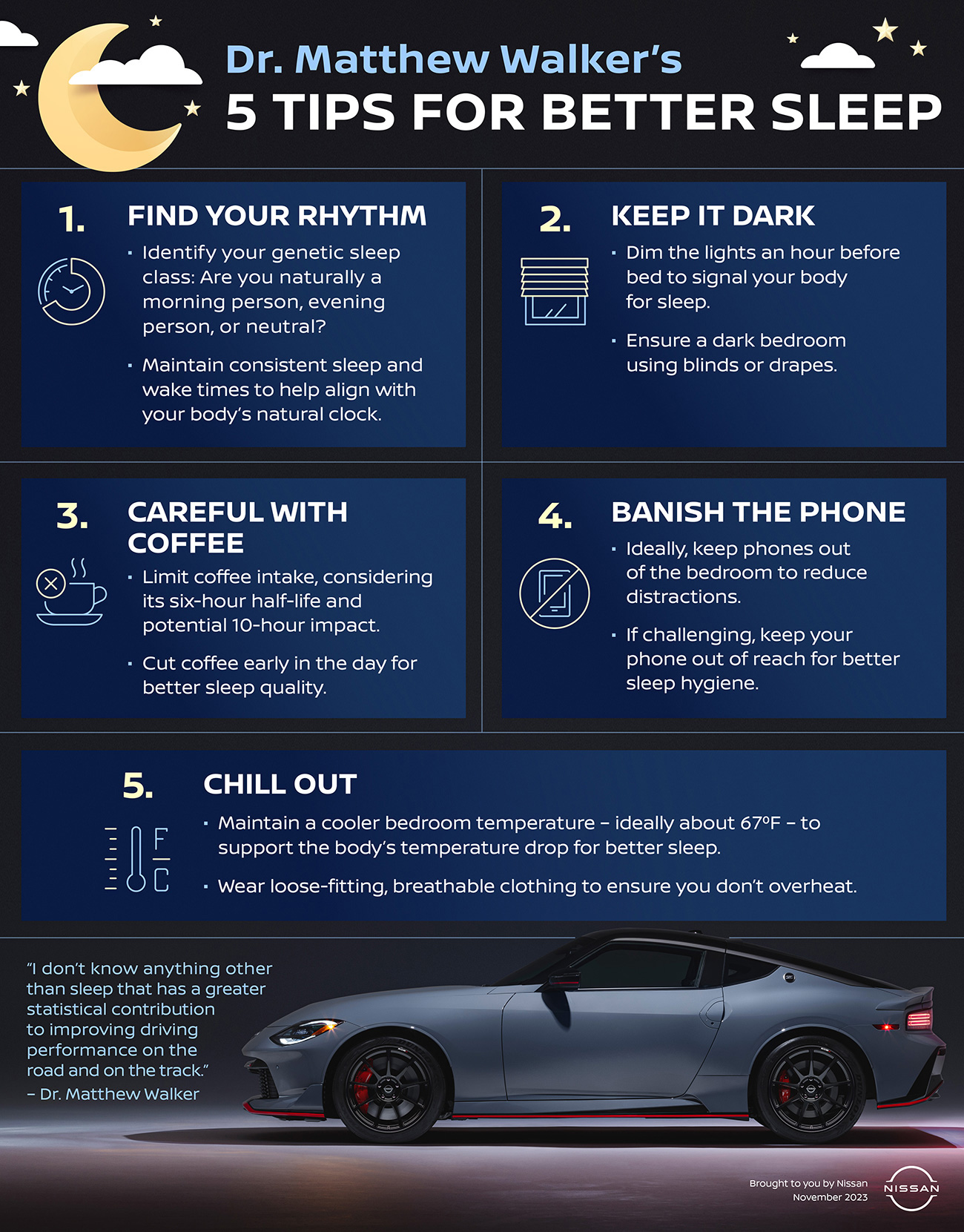 Keys to better sleep Keys to better sleep